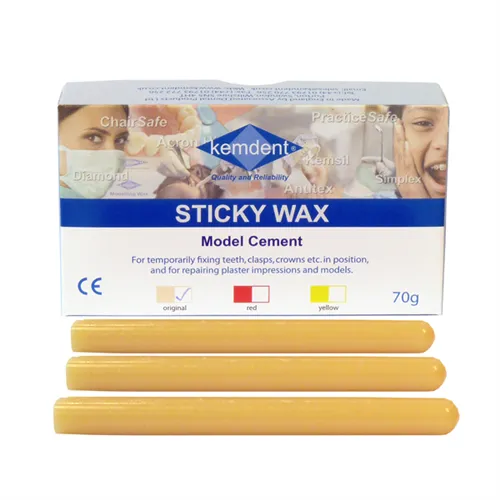 KEMDENT STICKY WAX ORIGINAL GEEL (500gr)