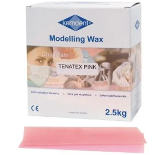 KEMDENT TENATEX WAS ROZE (2,5kg)