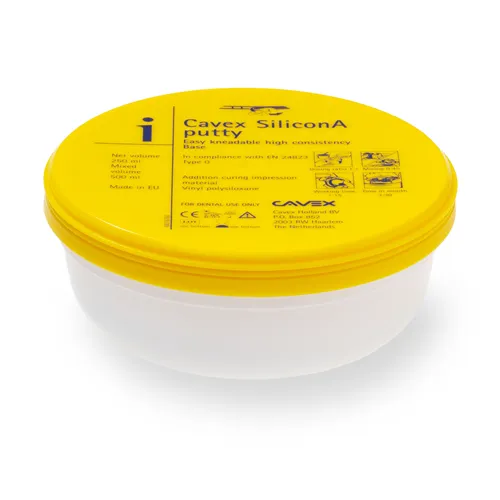 CAVEX SILICON A PUTTY YELLOW (2x250ml)