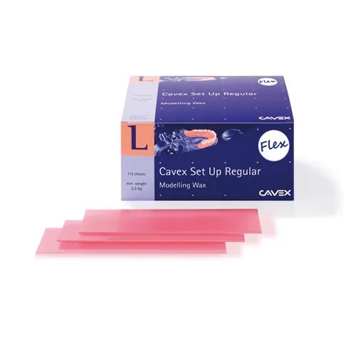 CAVEX MODELLEERWAS REGULAR SET UP FLEX 18,5x8,5cm (2500gr)