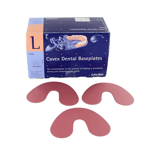CAVEX BASE PLATES ROZE ONDER (100st)