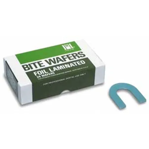 HYGENIC BITE-WAFERS DUBBELLAAGS GELAMINEERD BLAUW (24st)