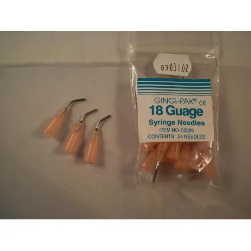 GINGIPAK CARTRILOIDS LUER LOCK TIPS 18GA ROZE (24st)