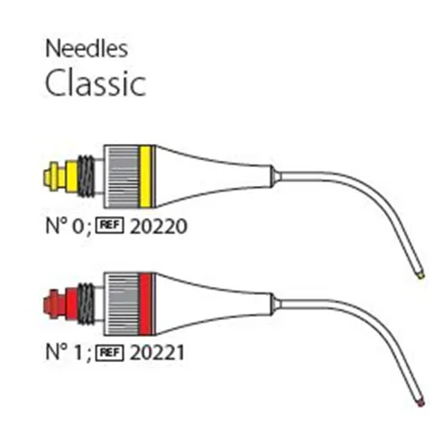 PD MAP SYSTEM CLASSIC TIP GEBOGEN NR.0 GEEL 0.90 NR.20220 (1st) INCL. PLUNGER