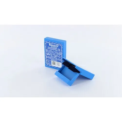 BAUSCH ARTIKULATIEPAPIER BK61 40µ BLAUW (52x20mm/200 strips)