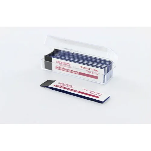 CROSSTEX ARTIKULATIEPAPIER XXX-DUN BLAUW PRECISELY TRUE (12x12st)