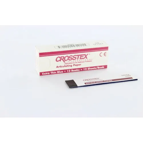 CROSSTEX ARTIKULATIEPAPIER X-DUN BLAUW (12x12st)