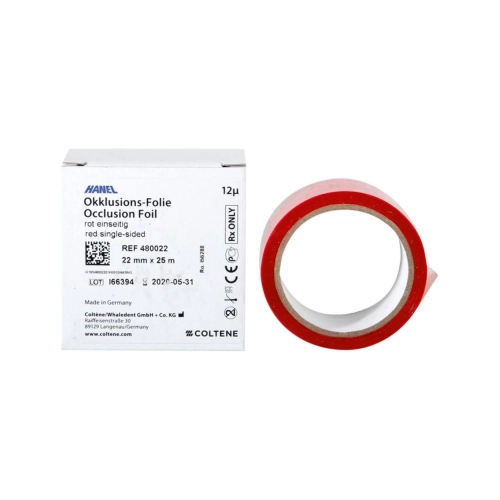 HANEL ARTIKULATIEFOLIE 22mm ROOD (25mtr)