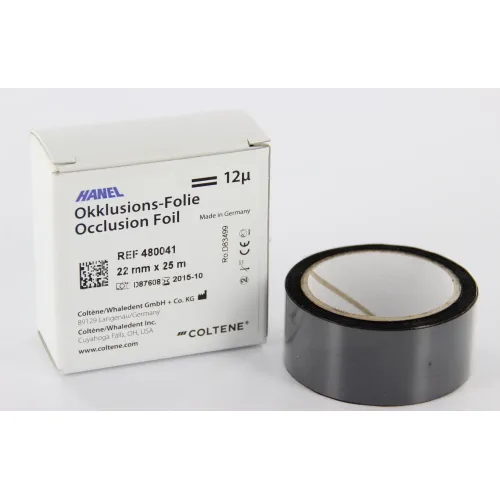 HANEL ARTIKULATIEFOLIE 22mm DUBBELZIJDIG ZWART (25mtr)