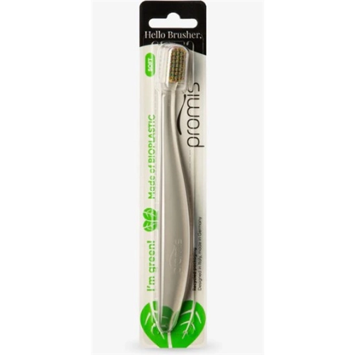 PROMIS BRUSH SINGLE TANDENBORSTELS RAINBOW TRANSPARANT (12st)