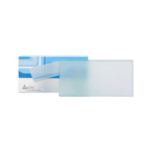 BECHT GLASPLAAT EENZIJDIG MAT  (7,5x15x2cm) 722