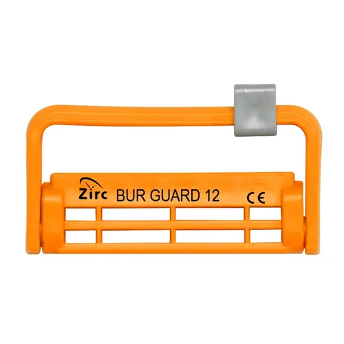 ZIRC BORENSTANDAARD 12-GATS KLEUR Q NEON ORANJE