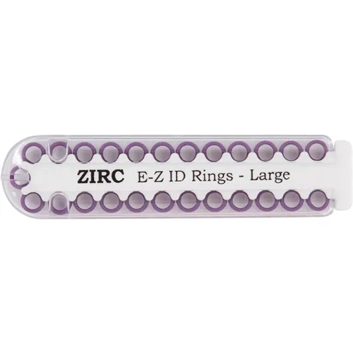 ZIRC E-Z ID CODE-RINGEN LARGE E PAARS (25st)