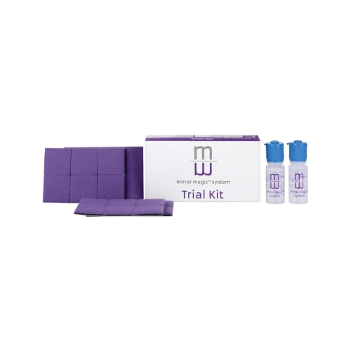 ZIRC MAGIC MIRROR TRIAL KIT (2 flesjes à 6 ml Anti-Fog Solution en 4 Swipe Pads)