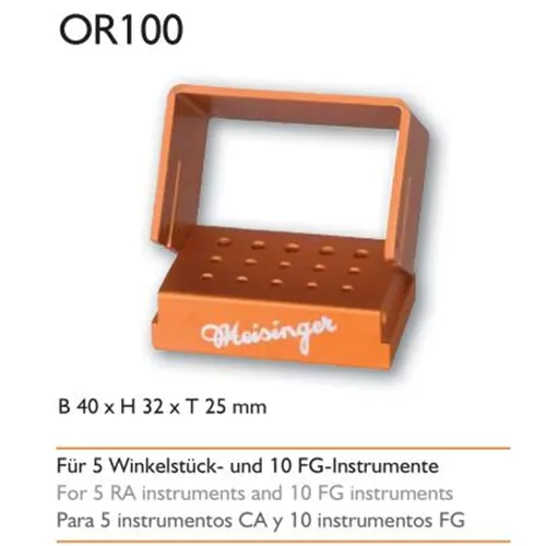 MEISINGER BORENSTANDAARD FG10/RA5 ORANJE