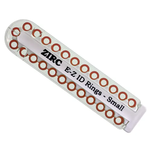 ZIRC E-Z ID CODE-RINGEN SMALL U BRUIN (25st)