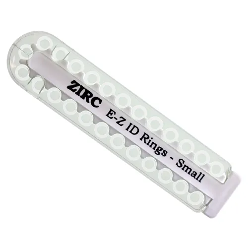 ZIRC E-Z ID CODE-RINGEN SMALL A WIT (25st)