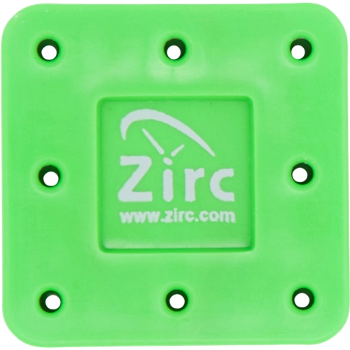 ZIRC BORENSTANDAARD 8-GATS KLEUR P NEON GROEN