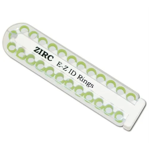 ZIRC E-Z ID ZIRC CODE RINGEN LARGE J TURQUOISE (25st)