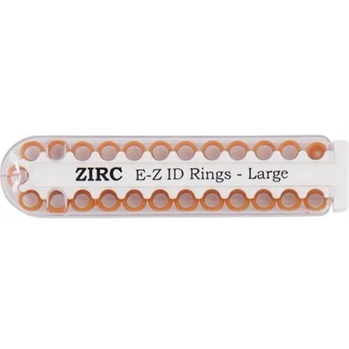 ZIRC E-Z ID ZIRC CODE RINGEN LARGE U KOPER (25st)
