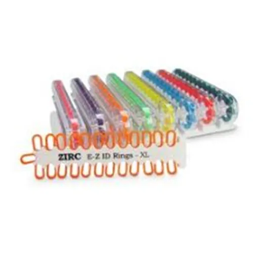 ZIRC E-Z ID CODE-RINGEN X-LARGE ORANJE (25st)