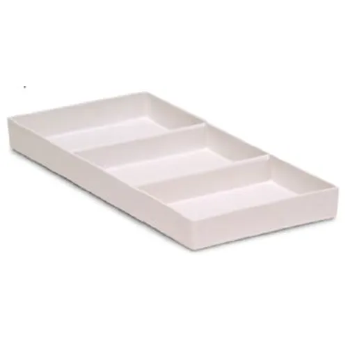 ZIRC TRAY MET 3 VAKKEN WIT 20Z203A