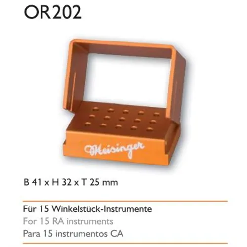 MEISINGER BORENSTANDAARD RA15 ORANJE