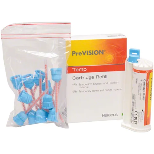 KULZER PREVISION TEMP CARTRIDGE REFILL A2 (50ml/12 tips)