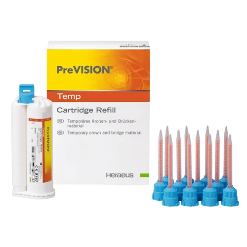 KULZER PREVISION TEMP CARTRIDGE REFILL A1 (50ml/12 tips)