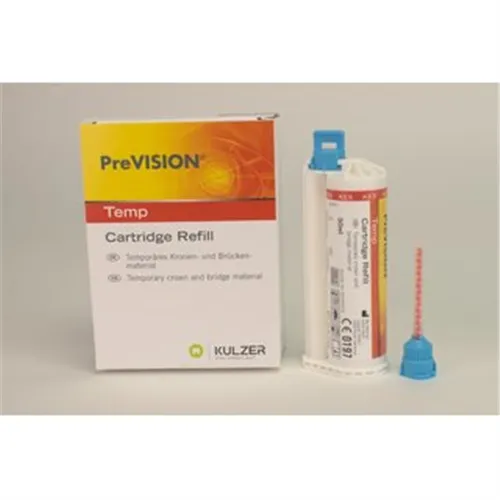 KULZER PREVISION TEMP CARTRIDGE REFILL A3.5 (50ml/12 tips)