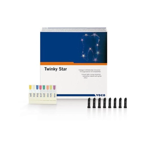 VOCO TWINKY STAR REFILL CAPSULES BLAUW NR.1683 (25x0,25gr)