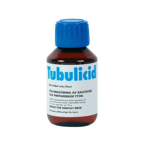 DENTAL THERAPEUTICS TUBULICID BLAUW ZONDER FLUOR (100ml)