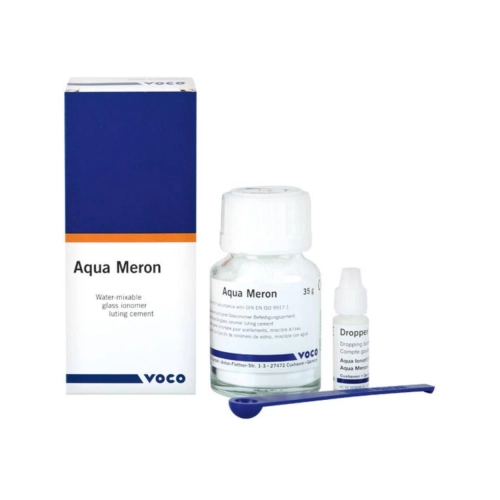 VOCO AQUA MERON POEDER EN DRUPPELDOSEER FLACON (35gr)