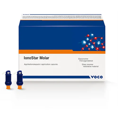 VOCO IONOSTAR MOLAR CAPSULES A-3 + EASY GLAZE 5ml (150st)