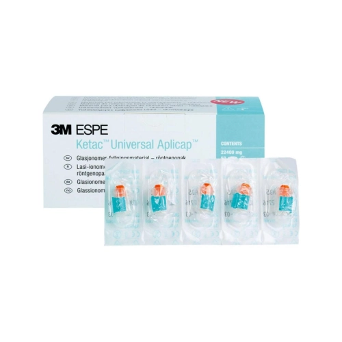 3M KETAC UNIVERSAL APLICAP GLASIONOMEER RESTAURATIEMATERIAAL REFILL A3.5 (50st)
