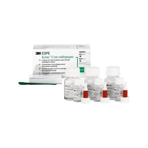 3M KETAC-CEM POEDER/VLOEISTOF KLINIEKVERPAKKING (3+3)