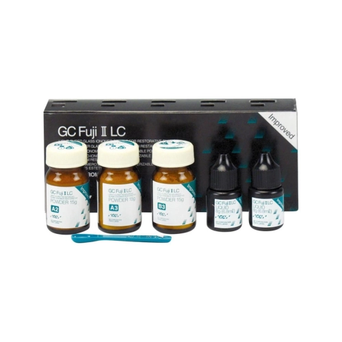 GC FUJI II LC IMPROVED INTRO VERPAKKING 3-2 doos (3x15gr/2x68ml)