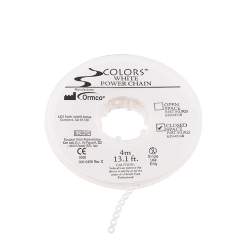 ORMCO POWERCHAIN I CLEAR WIDE SPACE (4,5mtr)