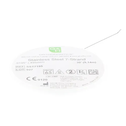 G&H RETENTIEDRAAD 7-STRAND TWISTED .0195 SST7195