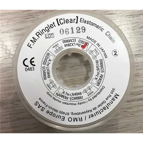 MORITA ENERGY CHAIN CLEAR CLOSED KETTING ELASTIEK (4mtr/ SPOEL)