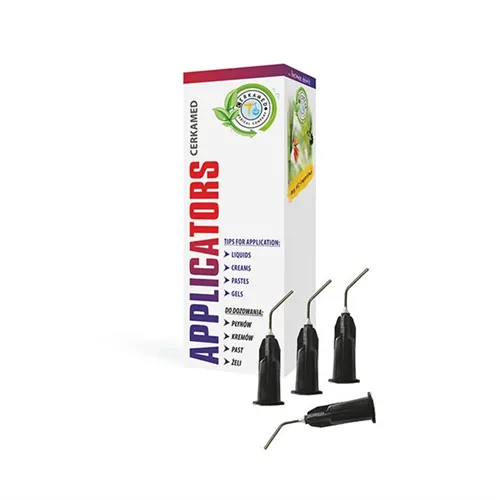 CERKAMED APPLICATIE TIPS ZWART 0,9mm. (50st)