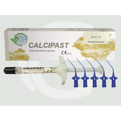 CERKAMED CALCIPAST CALCIUM HYDROXIDE SPUITJE (2,1gr/5 tips)