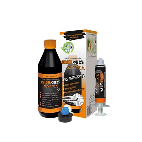 CERKAMED CHLORAXID NATRIUM HYPO 2% REFILL VOOR ENDO STATION (200gr/ 1 adapter)