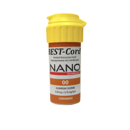 CERKAMED BEST CORD RETRACTIE DRAAD NANO NR.00 MET ALUMINIUM CHLORIDE (254cm)