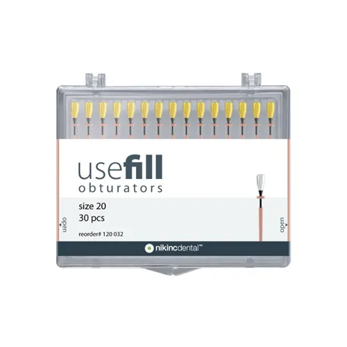 NIKINC USEFILL OBTURATOR 25mm NR.20 GEEL (30st)