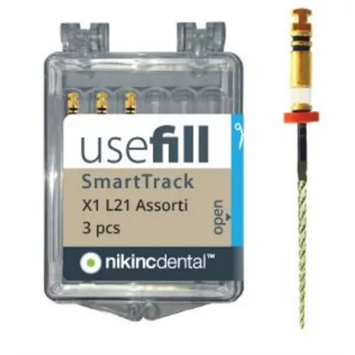 NIKINC USEFILL SMARTTRACK X1 FILE 21mm ASSORTED (3st)
