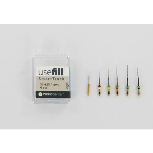 NIKINC USEFILL SMARTTRACK X3 FILE 25mm ASSORTED (6st)