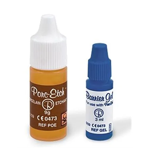 RELIANCE ORTHODONTICS PORC-ETCH AND BARRIER GEL (3ml/9g)