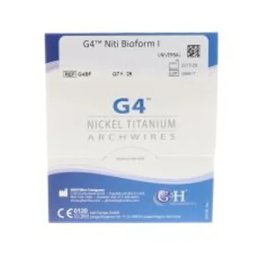 G&H G4 NITI BIOFORM I UPPER/LOWER 16x16 (25st) REF G4BF11616