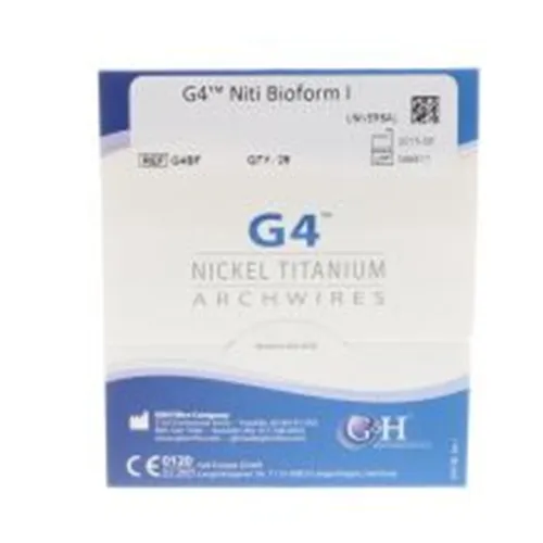 G&H G4 NITI BIOFORM I UPPER/LOWER 16x22 (25st) REF G4BF11622